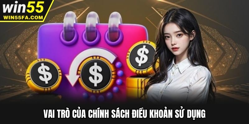 Chính sách điều khoản sử dụng có nhiều vai trò